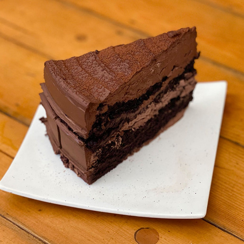 Vegan Chocolate Mousse Cake